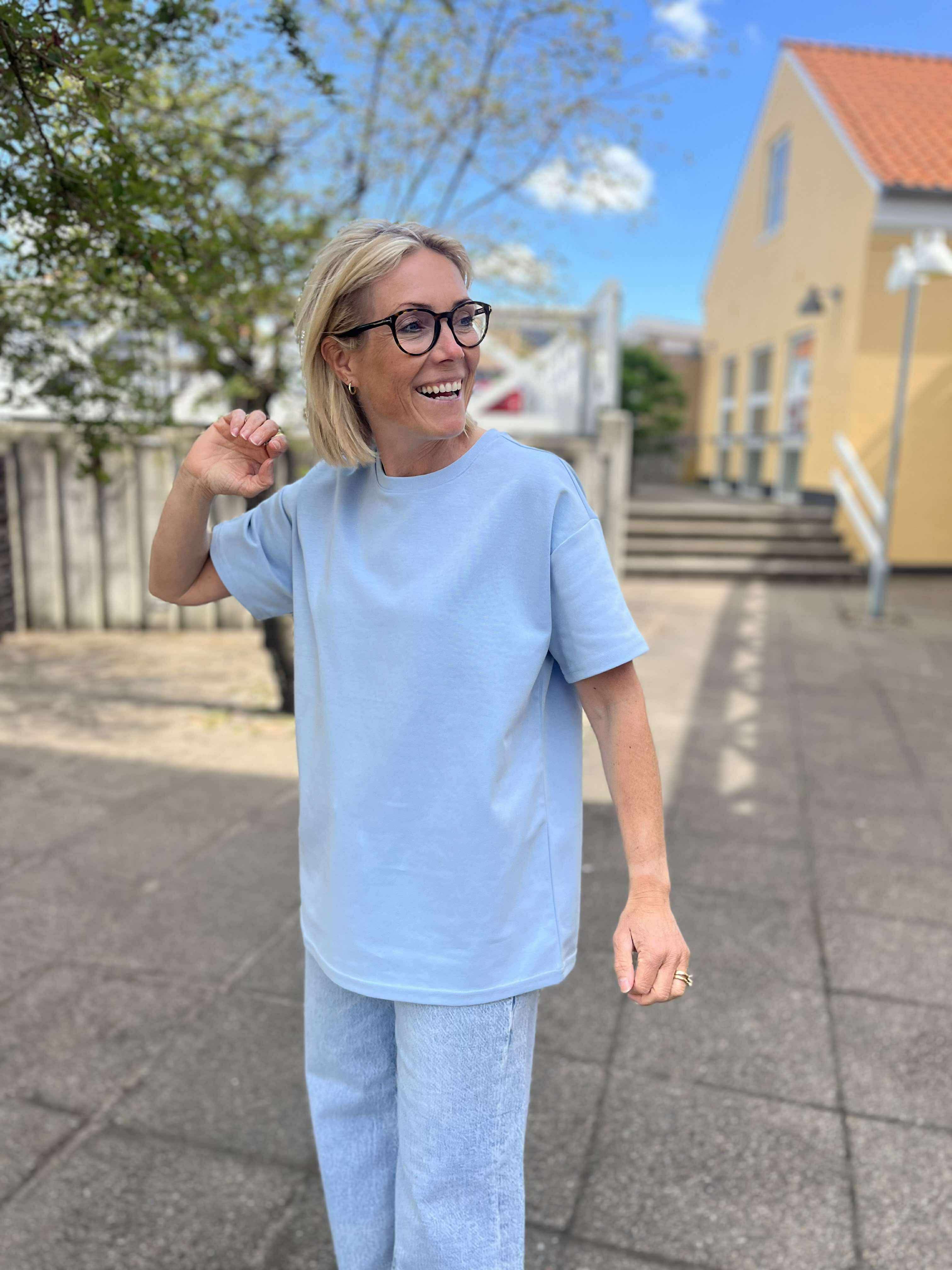 PCSKYLAR T-Shirt - Cashmere Blue